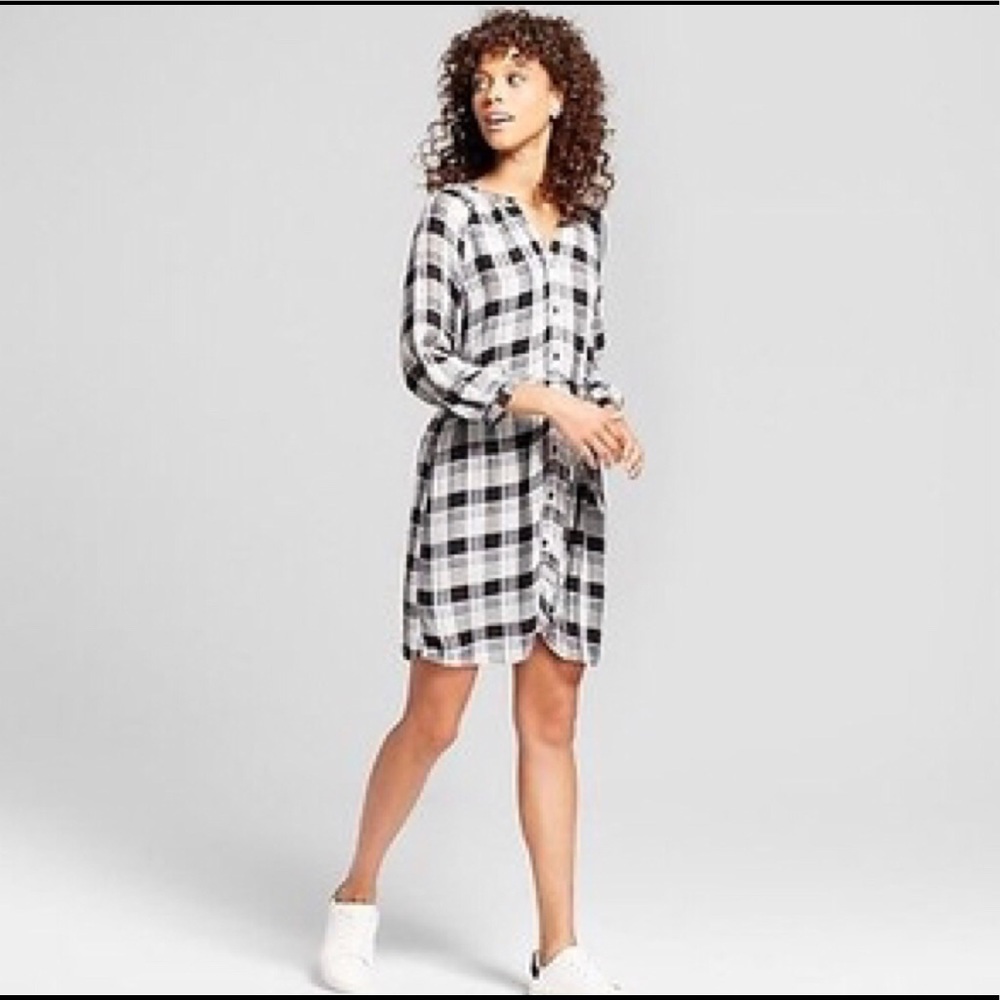 Elcair plaid dress